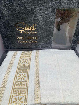 Махровая простыня Sikel Cotton Grek 200х220 см 216112 фото