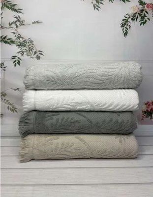 Набор махровых полотенец Pupilla из 4-х шт. 70x140 см, модель 52 212576 фото
