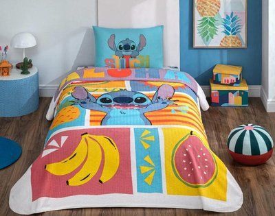 Постільна білизна TAC Disney Lilo & Stitch Fruit Pike дитячий 215776 фото