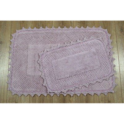 Килимок для ванної Irya Carmela lila фіолетовий 70x110 см 66925 фото