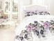 Постільна білизна First Choice de luxe ранфорс Riella lila євро 46003 фото 3
