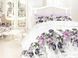 Постільна білизна First Choice de luxe ранфорс Riella lila євро 46003 фото 1