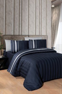 Постільна білизна First Choice Artwel navy blue євро 180686 фото