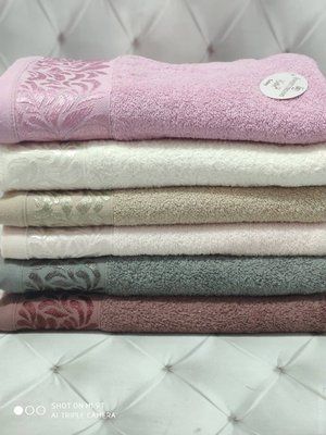 Набор махровых полотенец Sweet dreams Gabardin из 6 шт. 50х90 см 111008 фото