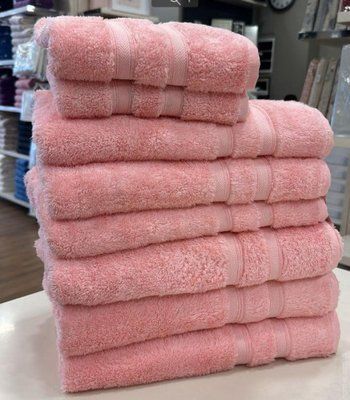 Махровий бамбуковий рушник TAC Allure Bambu pembe 100х150 см 201828 фото