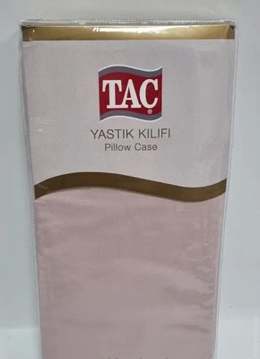 Набір наволочок Tac сатин pembe рожевий 50х70 см з 2 шт. 135733 фото