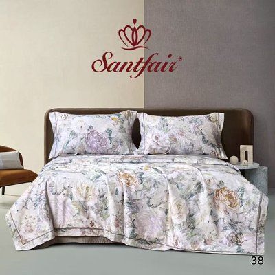 Постельное белье с летним одеялом Santfair евро, модель 38 209937 фото