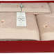 Набір махрових рушників Maison Dor Soft Hearts nude з 3-х штук 131597 фото 2