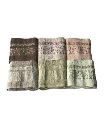 Набір махрових полотен Sikel Cotton Hazan 30х50 см 6 шт. 82567 фото