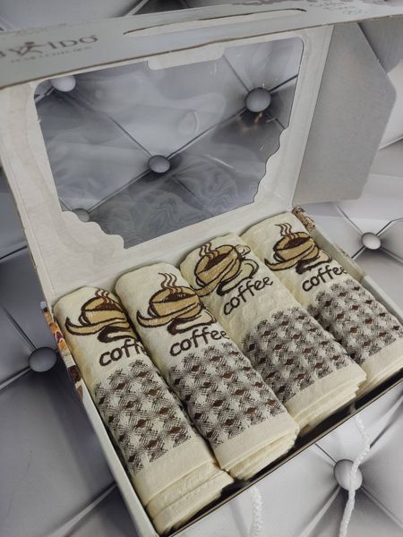 Набір вафельних рушників для кухні By Ido з 4-х штук, модель 1 168137 фото
