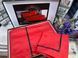 Постільна білизна TAC Prestige Red Сатин-Delux євро 115806 фото 2