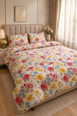 Постільна білизна Saheser Flower поплін євро 218393 фото
