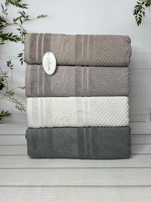Набор махровых полотенец Velora Home из 4 шт. 50х90 см, модель 3 216117 фото