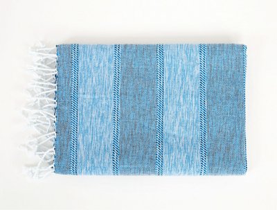 Рушник пляжний Irya Aleda mavi блакитний 90x170 см 62030 фото