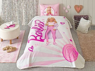 Постельное белье TAC Disney Barbie Light Pike детский 205099 фото