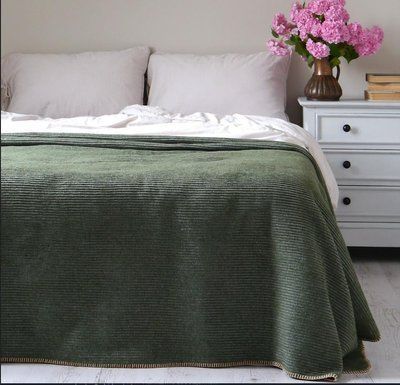 Плед La Modno Grain Green 200x220 см 159430 фото