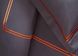Постельное белье MieCasa сатин - Milano antrasit-turuncu антрацит-оранжевое евро максы 115405 фото 3