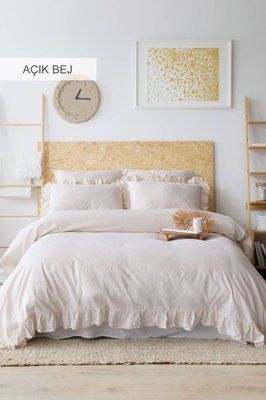 Постільна білизна Istanbul Pastoral Acik bej євро 200х220 jacquard fc31870 фото