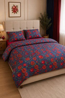 Постільна білизна Saheser Pomegranate v2 поплін євро 218395 фото