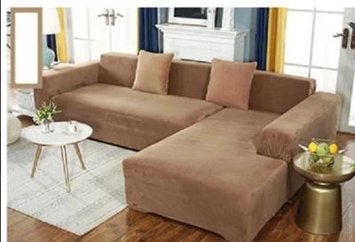 Чохол на диванну подушку - сидіння 2-х місний Homytex пісочний (100-120x50-70+5-20 см) 116523 фото