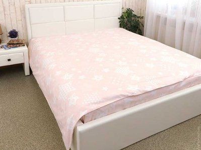 Простынь Руно безевая Beige Star 143х215 см 121435 фото