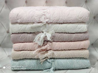 Набор махровых полотенец Sikel из 6 штук 70х140 см, модель 19 116407 фото