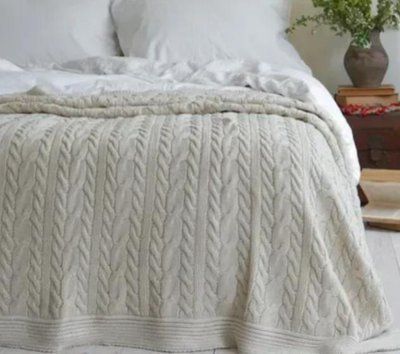 Плед La Modno Genova Vanilla Cream 170x240 см 122361 фото