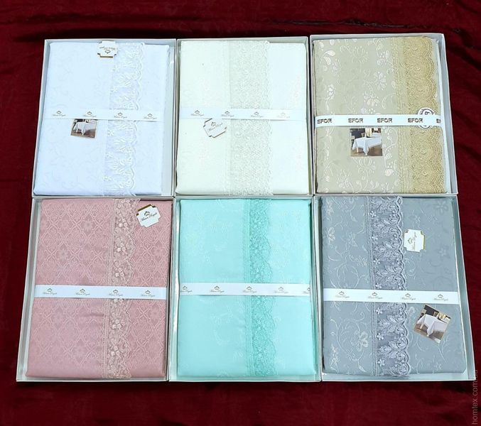 Скатертина прямокутна К.Д.К. 160х300 Cappuccino 74274 фото
