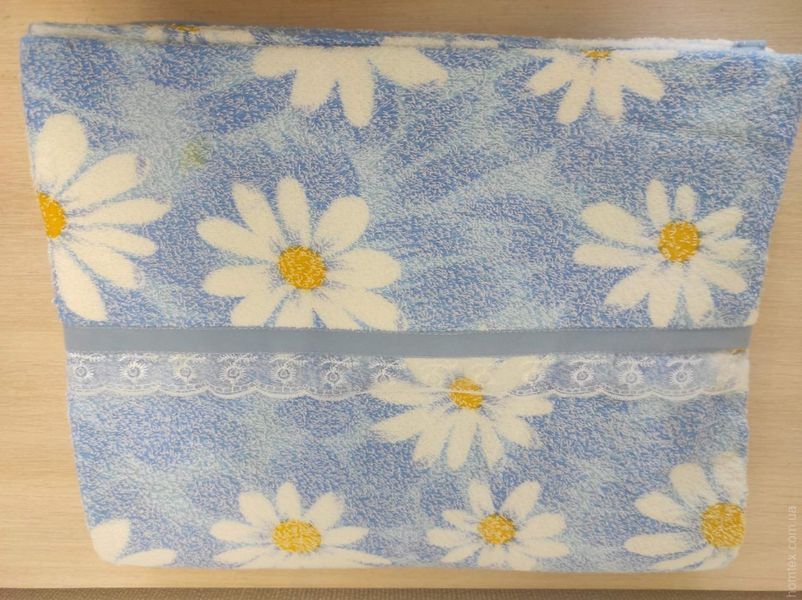 Простирадло махрове Le Vele 180*230 см Lota blue 3018 фото