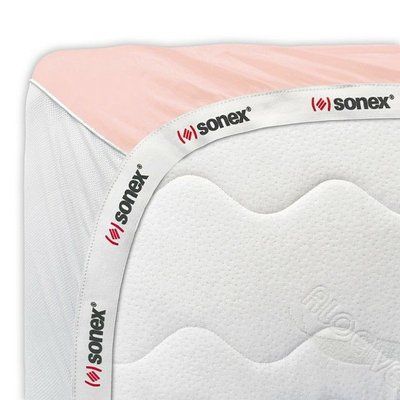 Простирадло на гумці Sonex Aero Light Peach 160x200 + 25 см 57921 фото