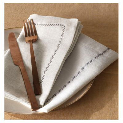 Набір серветок кухонних Lotus Home Benna off white кремовий 35х50 см з 2 шт. 160275 фото