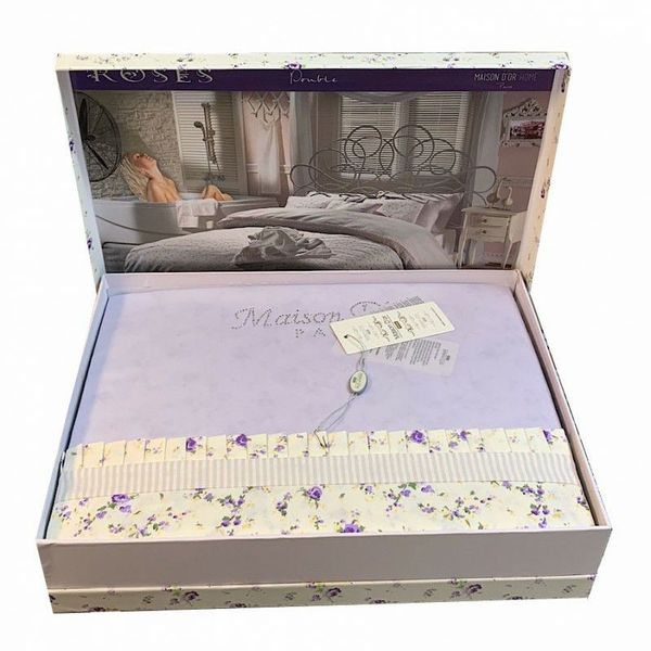 Постільна білизна Maison D'or Roses Lilac євро 69776 фото