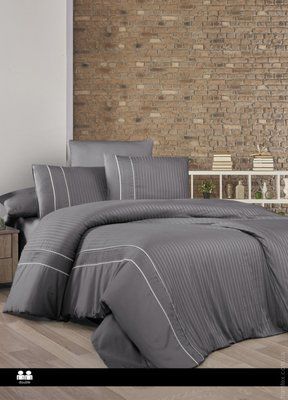 Постільні речі First Choice Alfa quick silver сатин Delux євро 125219 фото
