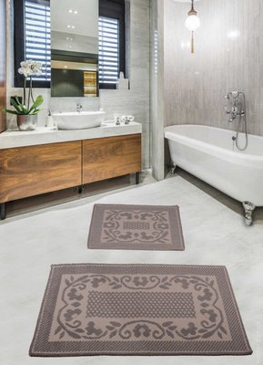 Набір килимків для ванної кімнати Diva Cocosh 60x100+50x60 см 106455 фото