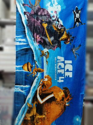 Пляжний рушник Махра/велюр 75х150 см. Ice Age 4 170625 фото