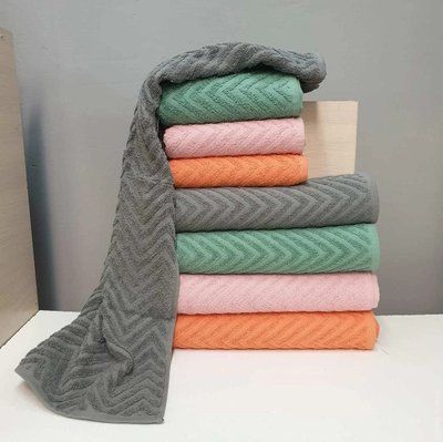 Набор махровых полотенец Zeron ZIKZAK DESEN 100x150 см из 4 шт. 118768 фото