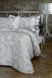 Постільна білизна Pavia Nora Grey євро 43483 фото 1