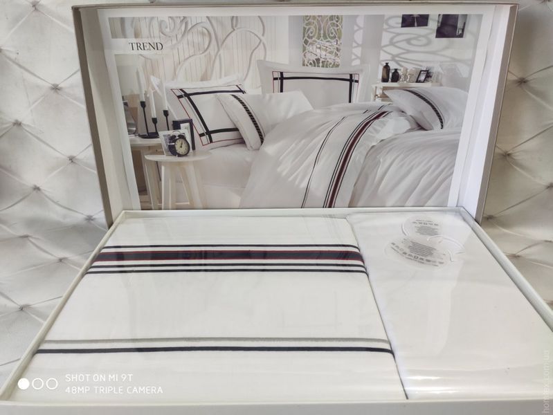 Постільна білизна Dantela Vita Embroidered Trend євро 56845 фото