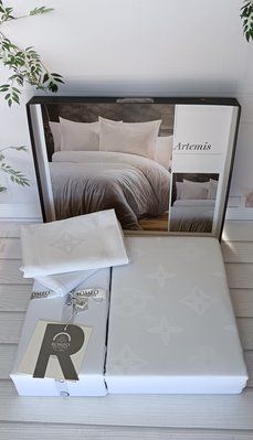Постельное белье Romeo Home сатин - жаккард Artemis евро 211401 фото