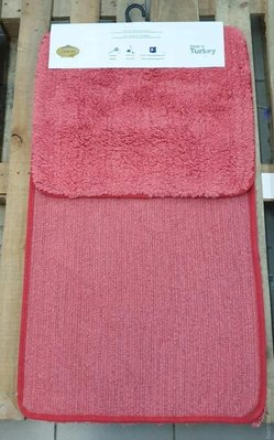 Набір килимків Zeron Tafting Mat 50x60 см, 60x100 см, бордовий. 118764 фото