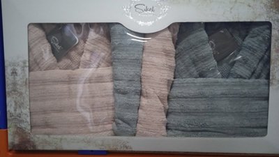 Семейный набор из халатов и полотенец Sikel из 6-ти предметов, модель 1 173380 фото