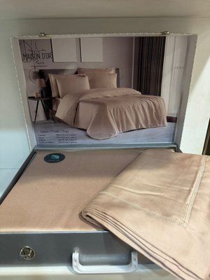 Постільна білизна Maison Dor Solenne beige тенсель євро 211814 фото