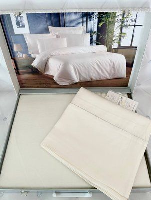 Постільна білизна Maison Dor Solenne cream тенсель євро 211511 фото