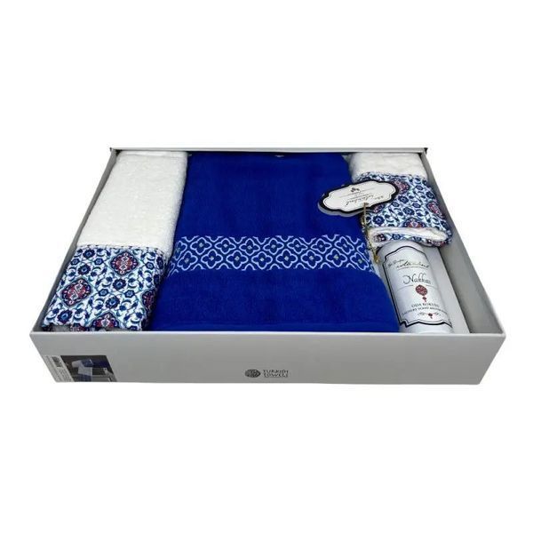 Набор полотенец Istanbul ZULFUARUZ из 3-х шт (30x50 см, 50x90 см, 80x150 см) 124086 фото
