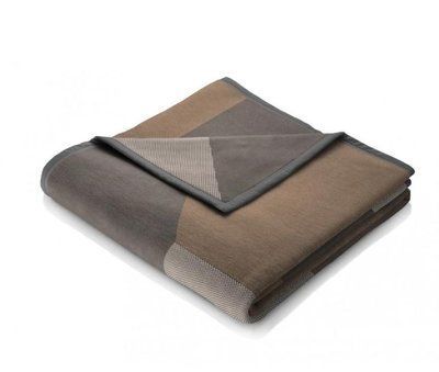 Плед бавовняний Biederlack Cotton Home VB Springfield grey 150х200 см 218950 фото