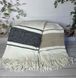 Плед бавовняний Merinos Cozy Life 180x220 см, Blue krem 215960 фото 2