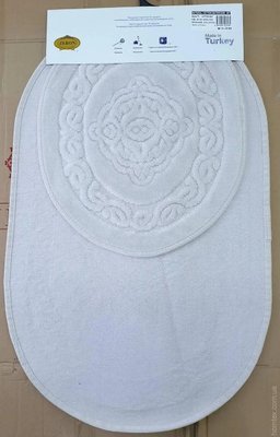 Набір килимків для ванної Zeron Cotton Mat 50x60 см + 60x100 см модель 1 118719 фото