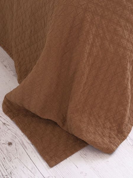 Покрывало с наволочками LIMASSO CAMBRIDGE WOOD SMOKE 180x240 см 111983 фото
