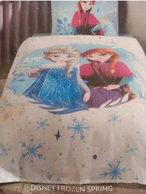 Постільна білизна з піке TAC Frozen Spring дитяча 216731 фото