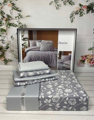 Постільна білизна Romeo Home сатин Denim євро 211817 фото